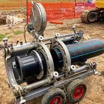 Poly Pipe Welding/Laying